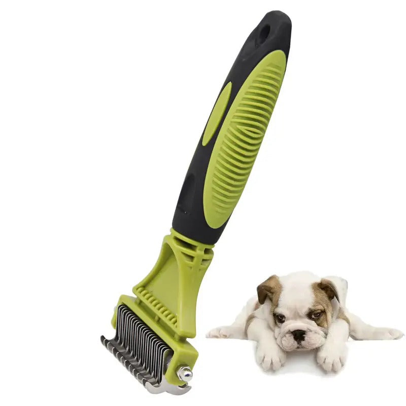 Double-sided Pet Comb for Dog Hair Removal