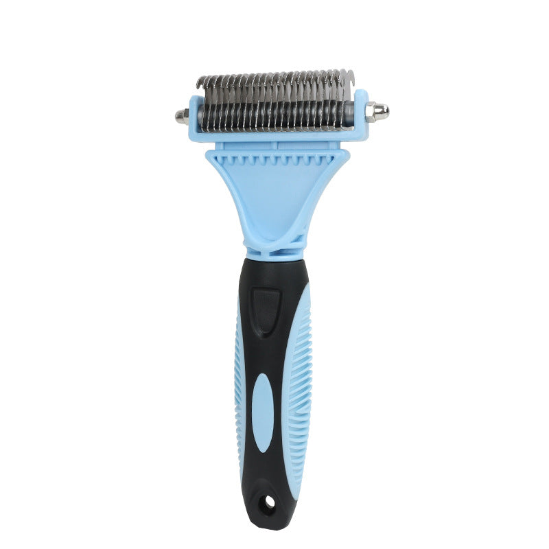 Double-sided Pet Comb for Dog Hair Removal
