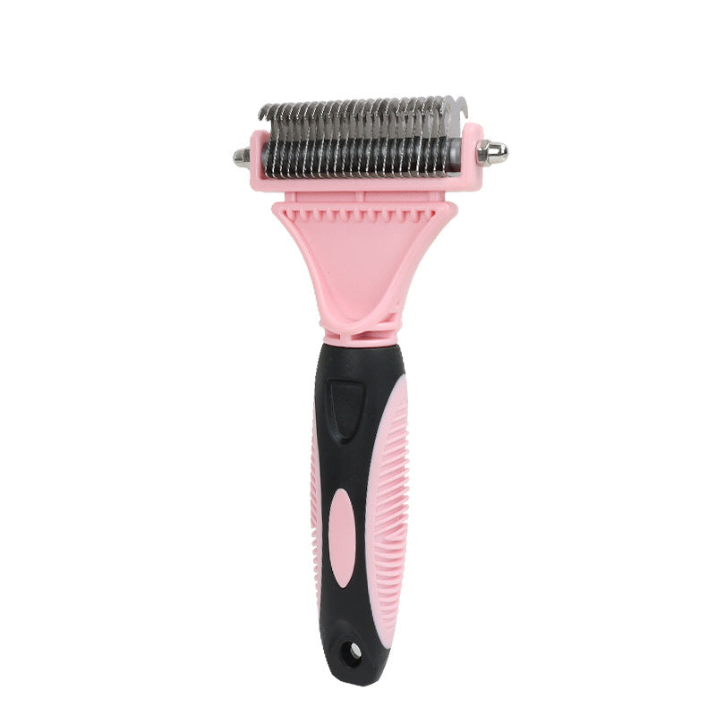 Double-sided Pet Comb for Dog Hair Removal