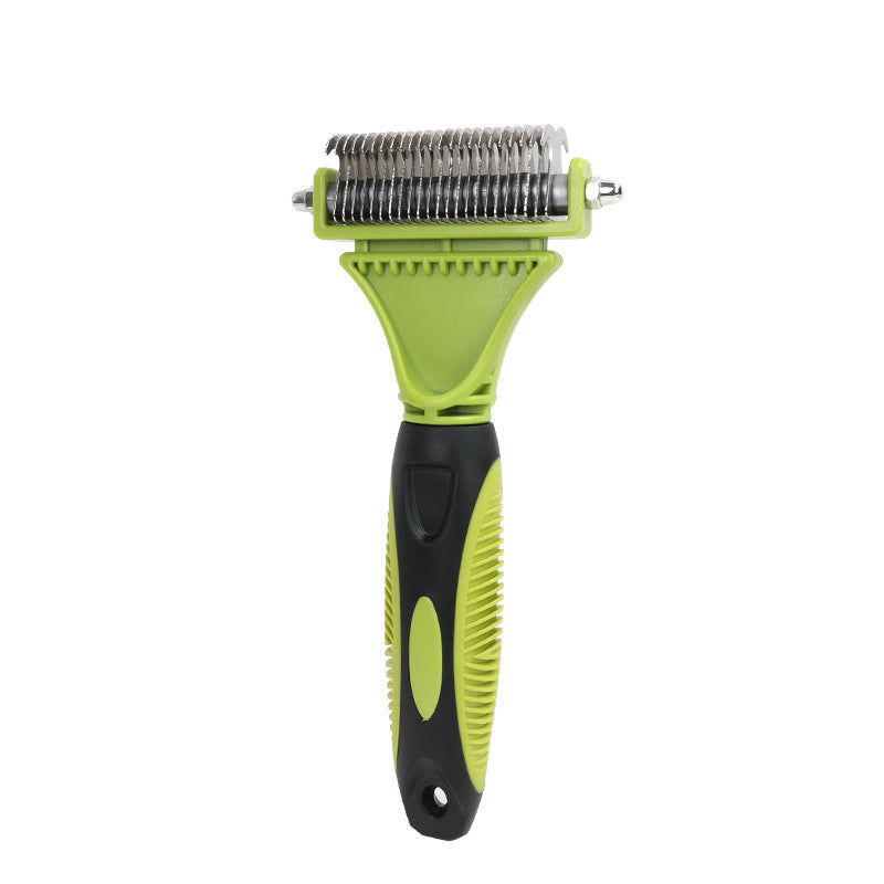 Double-sided Pet Comb for Dog Hair Removal