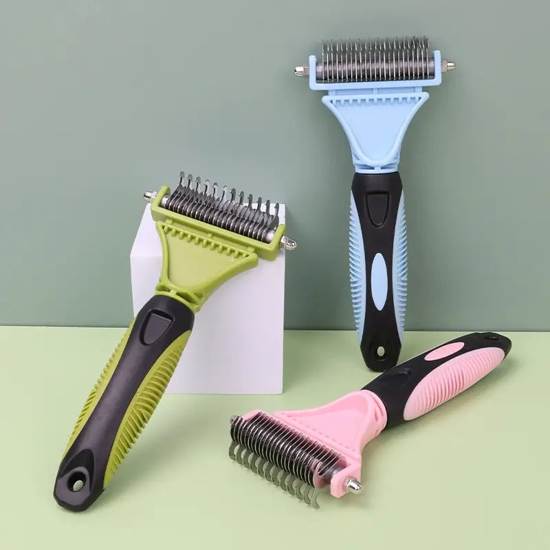 Double-sided Pet Comb for Dog Hair Removal